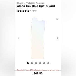 OTTERBOX ALPHA GLASS BLUE LIGHT GUARD